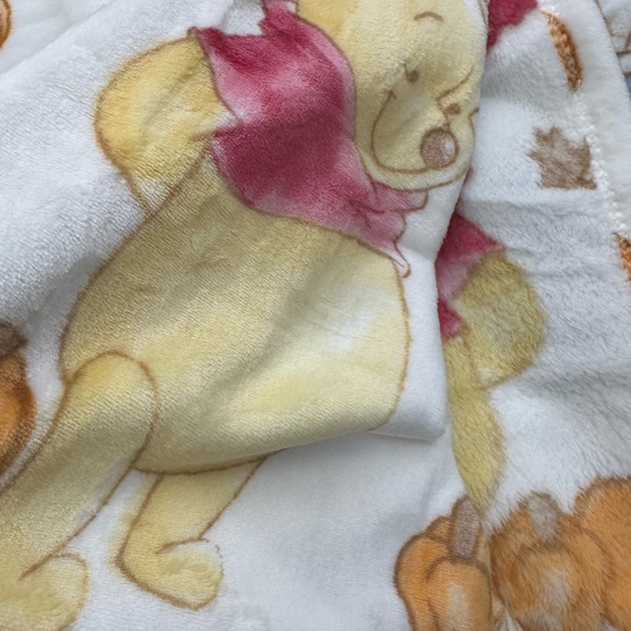 Winnie the Pooh Fall Blanket - Picture 4 of 4